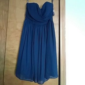 Navy Homecoming Dress